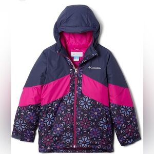 Columbia Girl's Horizon Ride II Waterproof Jacket Size XS (6/6X) Exc Condition